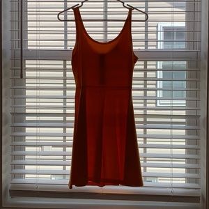 Orange sundress